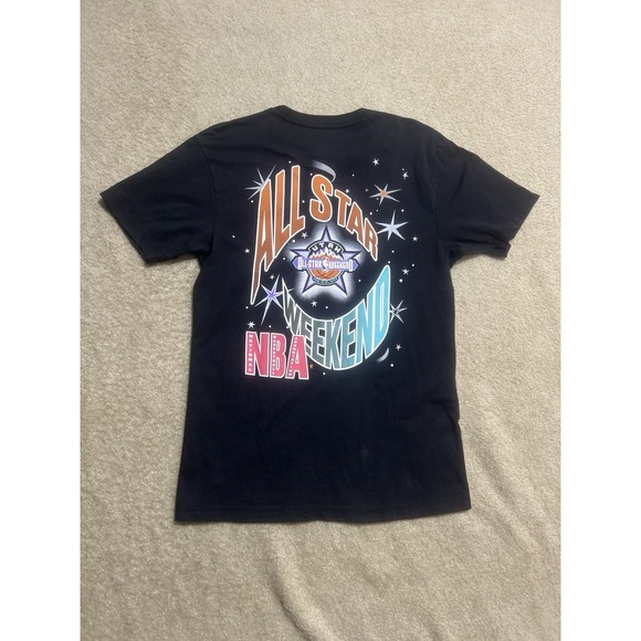 Mitchell & Ness 1993 All Star Weekend Utah T Shirt Men's Medium Black‎ HWC NBA - Picture 6 of 8